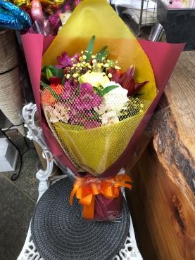 成人式の花束3｜「難波ナーセリー」　（岡山県倉敷市の花キューピット加盟店 花屋）のブログ
